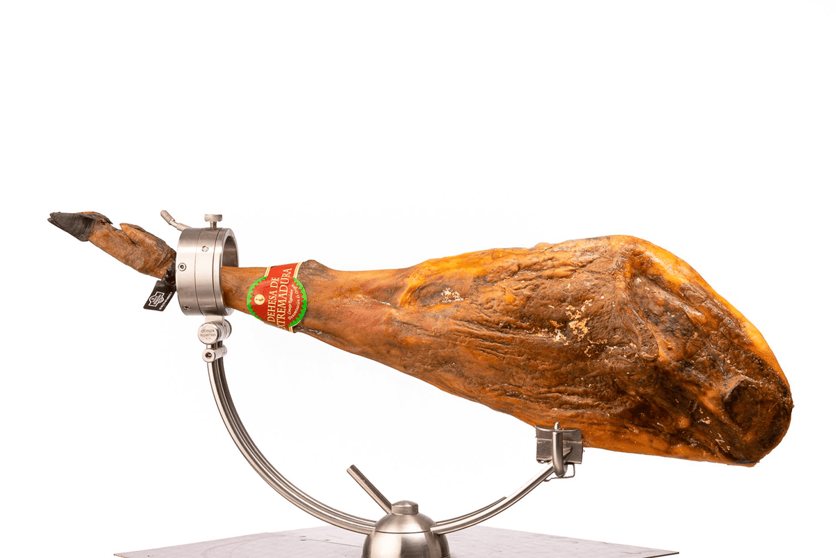 JAMÓN DE BELLOTA 100% IBÉRICO D.O.P. DEHESA DE EXTREMADURA