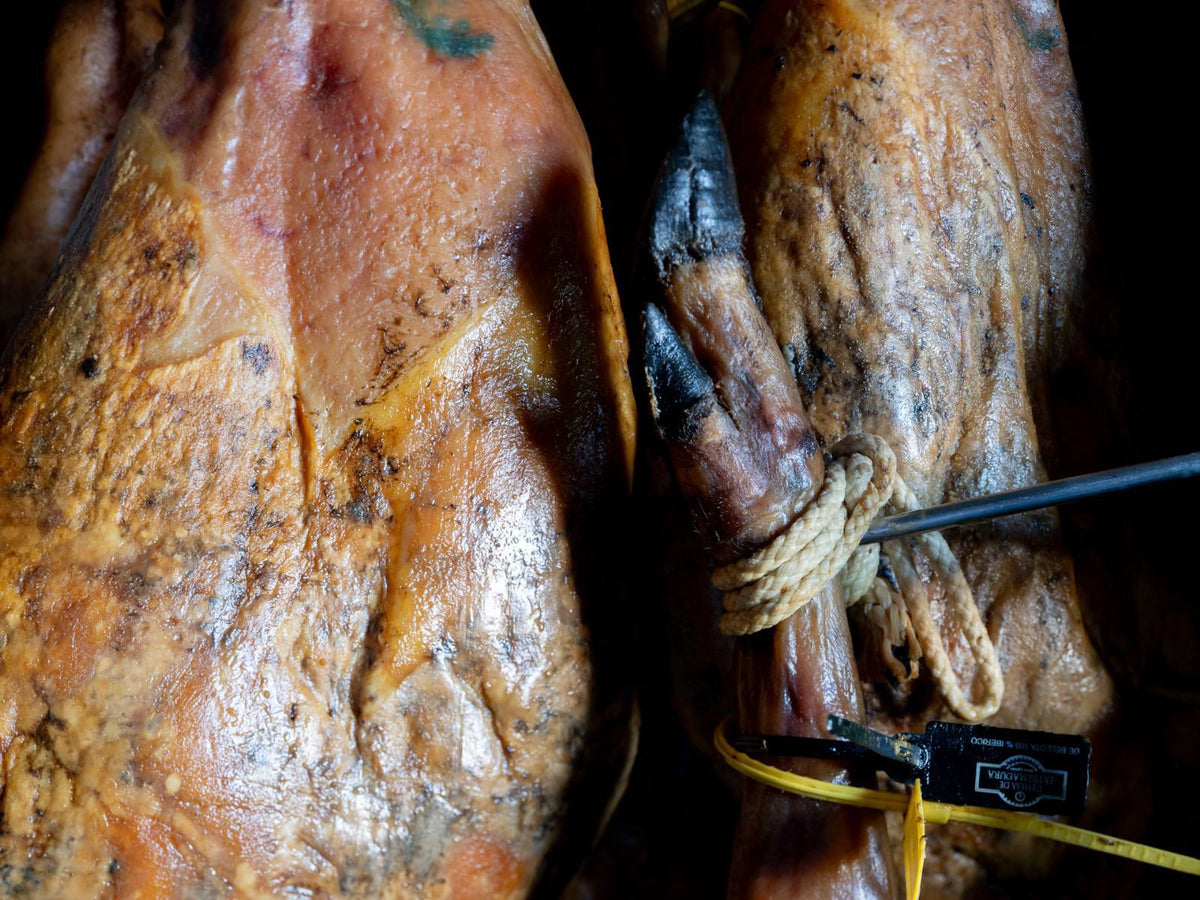 Jamón ibérico de bellota pata negra DOP Extremadura - Jamones Leandro